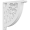Ekena Millwork Classic Wagon Wheel Architectural Grade PVC Corbel, 1 7/8"W X 12"D X 12"H CORP01X12X12CW - alternate 1